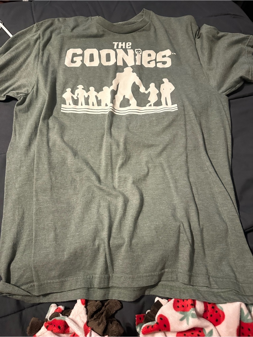The Goonies Graphic Tee - Olive Green